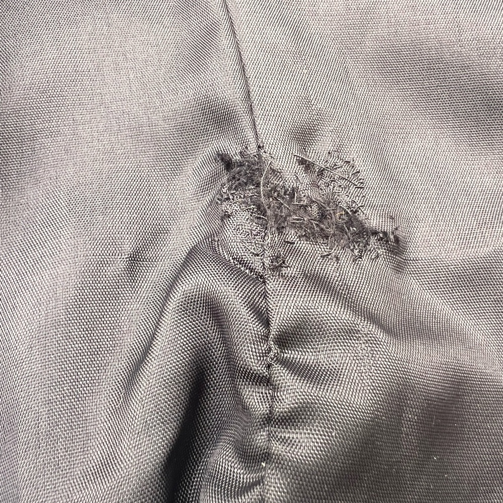 Jessica McClintock Black Jacket with Gold Embroidery size 6 - Picture 8 of 15